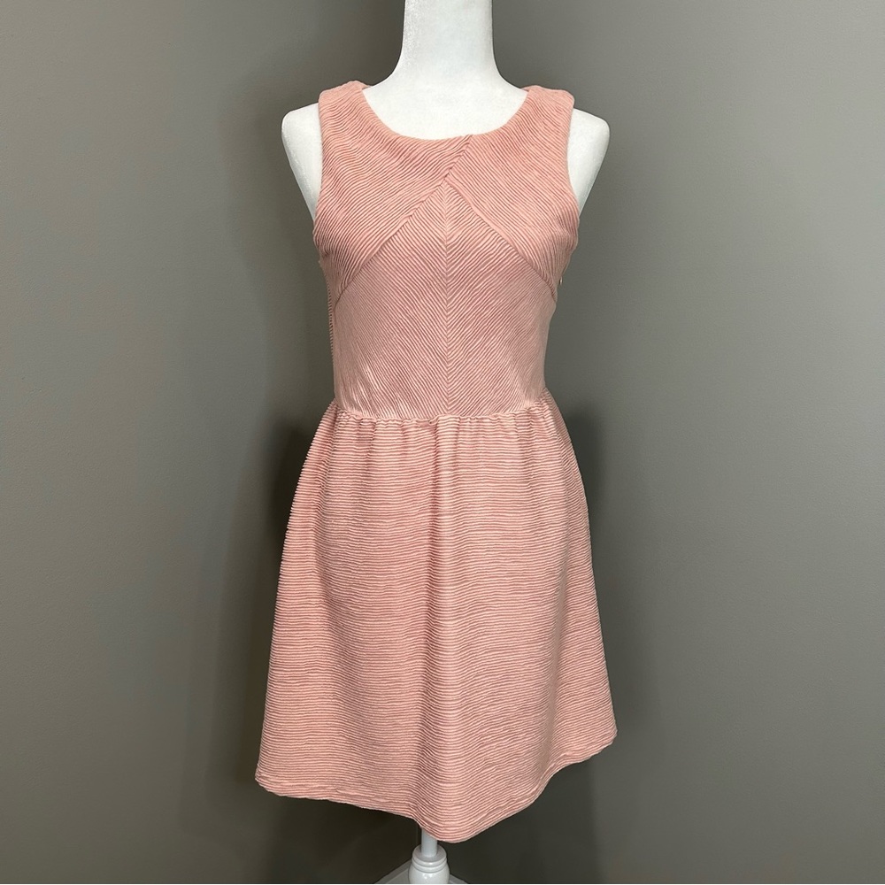 Suede Apparel Pink Dress Medium